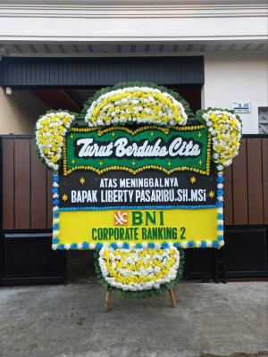 Papan Bunga Duka di Lubuk Raya