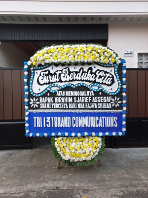 Papan Bunga Duka di Lubuk Raya